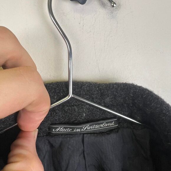 Ermenegildo Zegna Soft Wool Trench Coat Size M - Picture 4 of 8